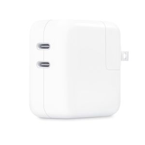 【美品】Apple Pod mini 2個セット USB-Cアダプタ付き Apple 35W Dual USB-C Port Power Adapter