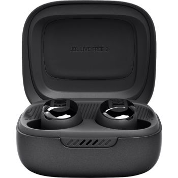 JBL Live Free 2 True Wireless Noise Cancelling Earbuds, Black
