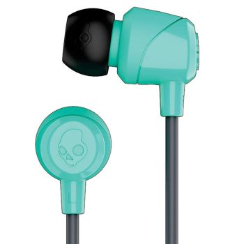 Skullcandy Jib In-Ear Earbuds with Mic, Miami-Black