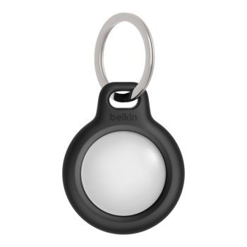 Belkin Secure Holder with Key Ring for AirTag, Black
