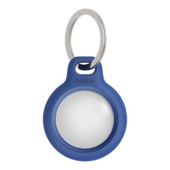 Belkin Secure Holder with Key Ring for AirTag, Blue