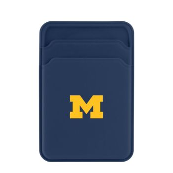 M-Logo Silicone Magnetic Phone Wallet