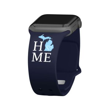 Apple Watch Band, 42/44/45/49 mm, Michigan Home Sport Band, Short