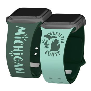 Apple Watch Band, 42/44/45/49 mm, Michigan Unsalted Coast Sport Band, Short