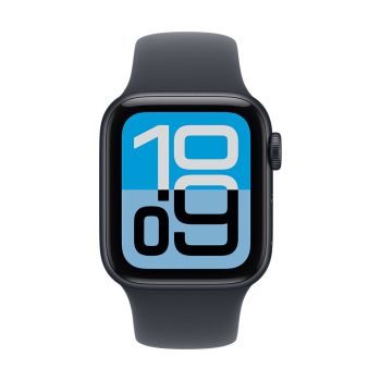Apple Watch SE 3 GPS + Cellular 40mm Midnight Aluminum Case with Midnight Sport Band - M/L