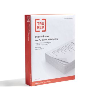Tru Red Printer Paper 8.5in  x 11in 