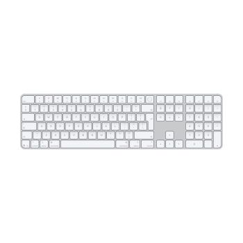 Apple Magic Keyboard with Touch ID and Numeric Keypad for Mac models with Apple silicon (USB-C) - White Keys