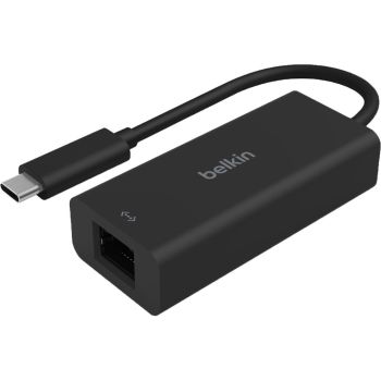 Belkin USB-C to 2.5Gb Ethernet Adapter, Black