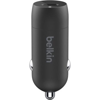 Belkin BoostCharge 30W USB-C Car Charger + USB-C to Lightning Cable