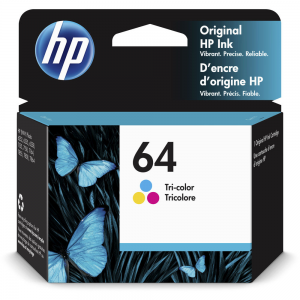 HP 64 tri-color ink cartridge