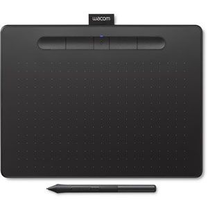 Wacom Intuos Drawing Tablet, Medium, Black