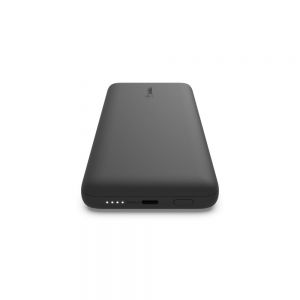 Belkin BOOSTCHARGE Power Bank, 10,000mAh with Integrated USB-C and Lightning Cables