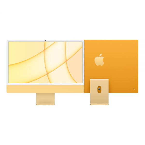 iMac, 2021, 24-inch, Apple M1, 256GB 8GB RAM, Yellow