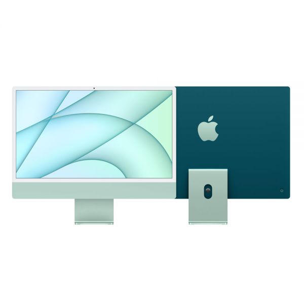 iMac, 2021, 24-inch, Apple M1, 512GB SSD, 8GB RAM, Green