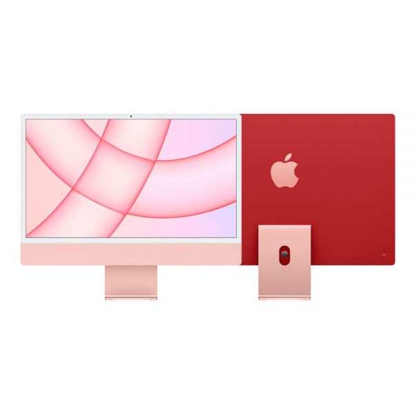 iMac, 2021, 24-inch, Apple M1, 512GB SSD, 16GB RAM, Pink