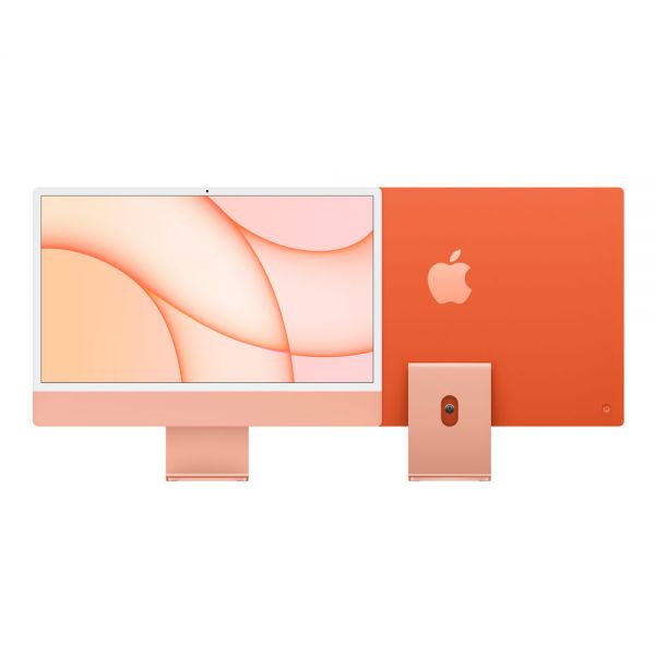 iMac, 2021, 24-inch, Apple M1, 512GB SSD, 8GB RAM, Orange