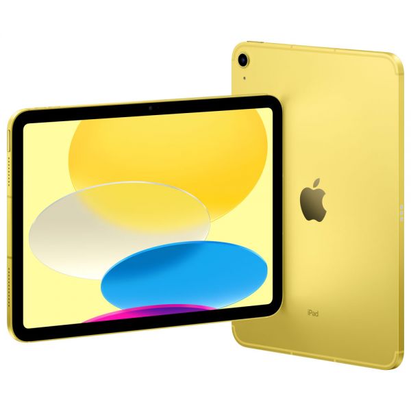 iPad, 10.9-inch (10th Gen), 64GB, Yellow, Cellular