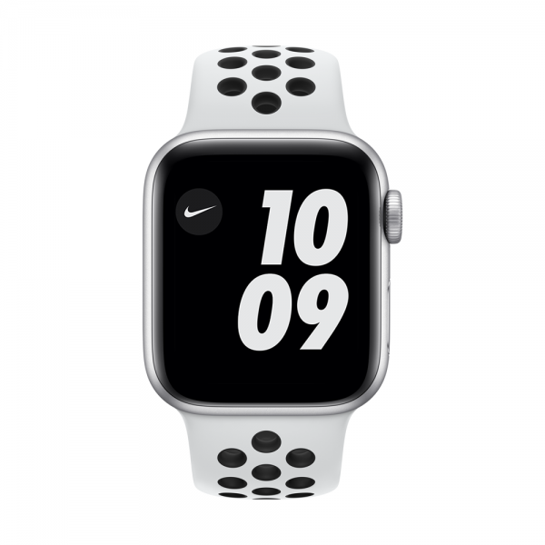 apple watch nike silver aluminum case with nike sport band