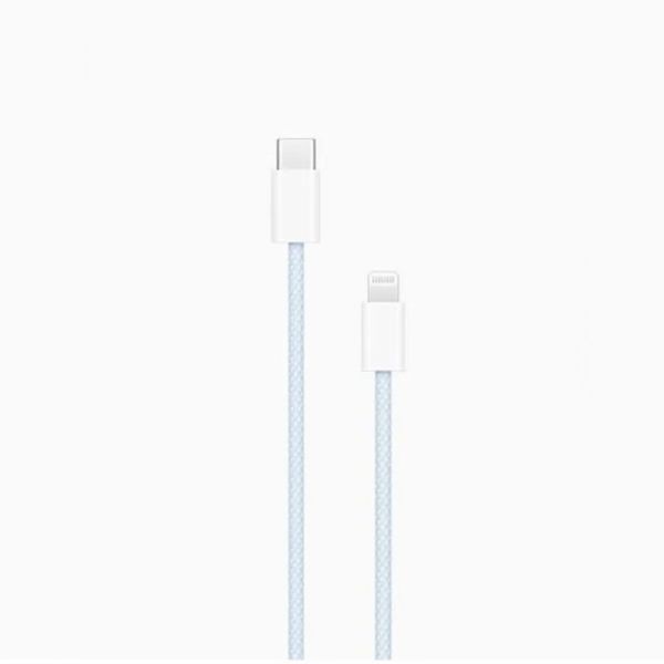 Apple USB-C to Lightning Cable, Blue, 1m