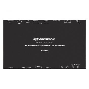 Crestron DMPS Lite 4K Multiformat 2x1 AV Switch and Receiver