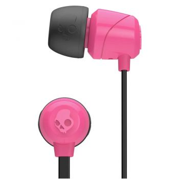 Skullcandy Jib In-Ear Earbuds with Mic, Pink-Black
