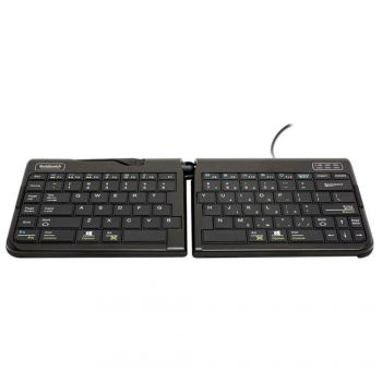 Goldtouch Go!2 Fully Ergonomic Wired Mobile Keyboard, PC and Mac