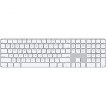 Magic Keyboard with Touch ID and Numeric Keypad for Mac computers with Apple silicon, Silver