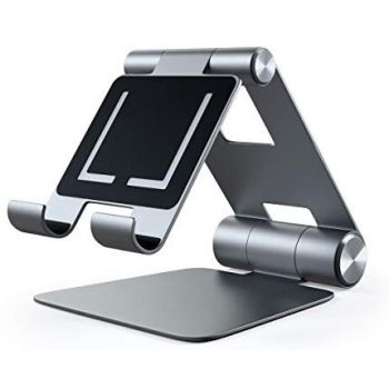 Satechi R1 Aluminum Hinge Holder Foldable Stand, Space Gray