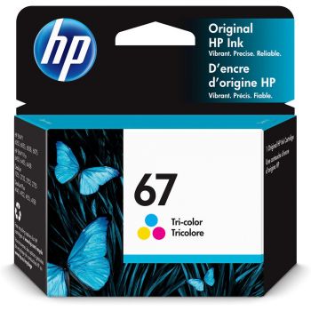 HP 65 Ink Cartridge, Tri-Color