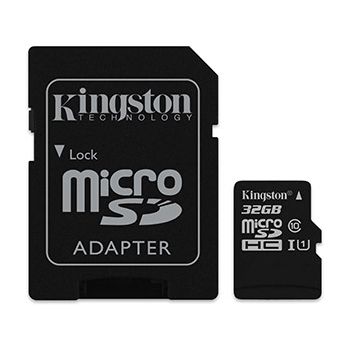 Kingston Canvas Select 32GB microSD Memory Card