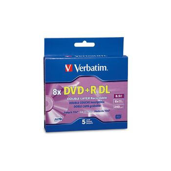 Verbatim DVD+R Dual 8.5g 5-Pack