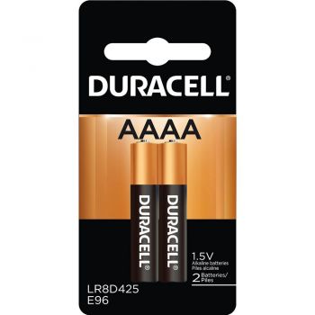 Duracell AAAA Alkaline Batteries, 2-pack