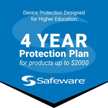 Safeware 4-Year Protection Plan for a product with purchase price starting at $1,001 up to $2,000 (BLUE) 