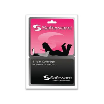 Safeware 2-Year Protection Plan for a product with purchase price starting at $401 up to $1,000 (PINK) 