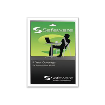 Safeware 4-Year Protection Plan for a product with purchase price starting at $2,001 up to $4,000 (GREEN) 