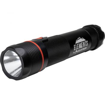 Celestron Elements ThermoTorch 3 Rechargeable LED Flashlight, Black