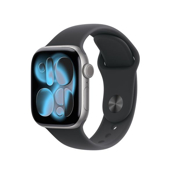 Apple Watch Series 11 GPS 42mm Space Gray Aluminum Case with Black