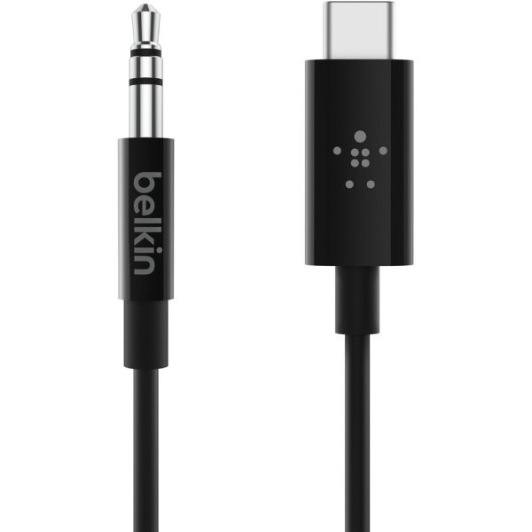 PCケーブル・コネクタ belkin 3.5 mm Audio + Charge RockStar Belkin RockStar 3.5mm Audio Cable with USB-C Connector