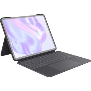 Logitech Combo Folio Touch Keyboard Cover/Case for iPad Pro 13-inch (M4, M5), Graphite