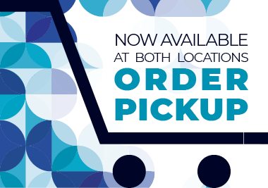 Both locations offer at-the-door pickup