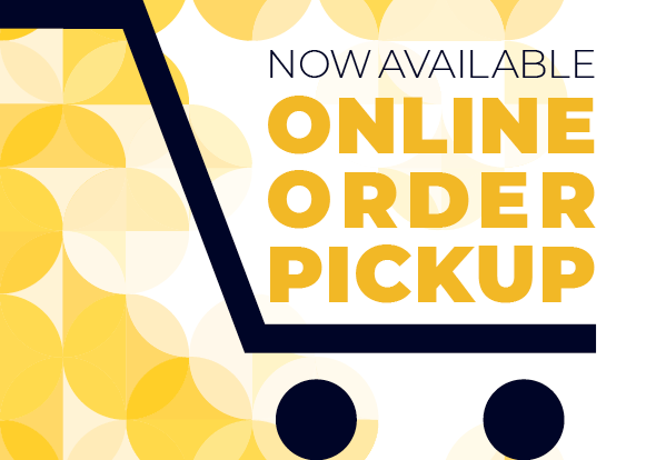 At-the-door pickup for online orders