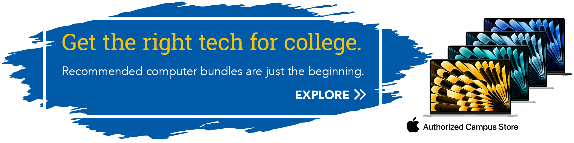 Get the right tech for college explore recommended computer bundles.
